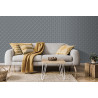 Papier peint Nervures gris - GALACTIK - Ugepa - L940-09