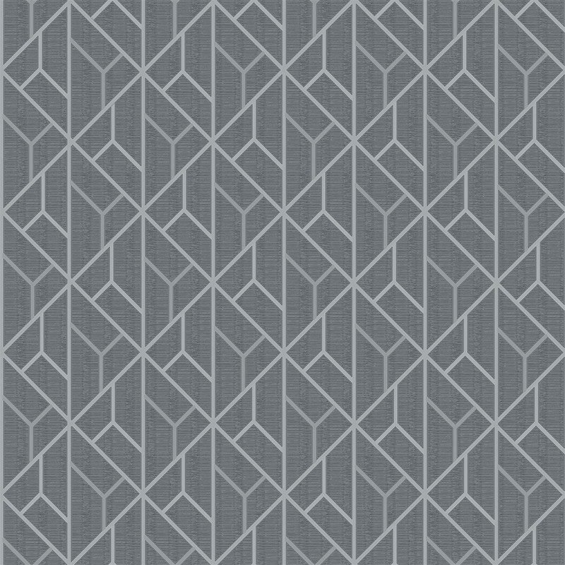 Papier peint Nervures gris - GALACTIK - Ugepa - L940-09