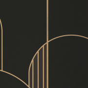Papier peint High Walls noir et doré - LABYRINTH - Caselio - LBY102119022