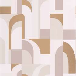 Papier peint Doors beige et doré - LABYRINTH - Caselio - LBY102081029