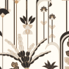 Papier peint Ephemeral beige et doré - LABYRINTH - Caselio - LBY102090020