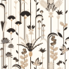 Papier peint Ephemeral beige et doré - LABYRINTH - Caselio - LBY102090020