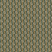 Papier peint Trenza émeraude - MANILLE - Casamance - 74670558