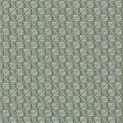 Papier peint Trenza vert de gris - MANILLE - Casamance - 74670354