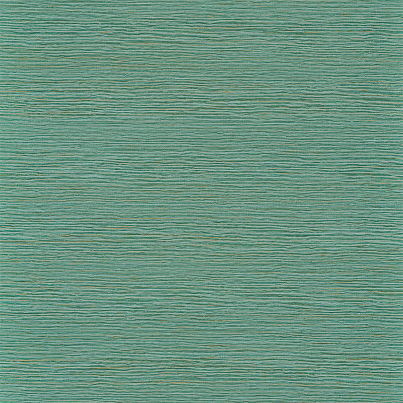 Papier peint Malacca vert Caraïbe - MANILLE - Casamance - 74642140