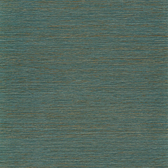 Papier peint Malacca bleu paon - MANILLE - Casamance - 74642446