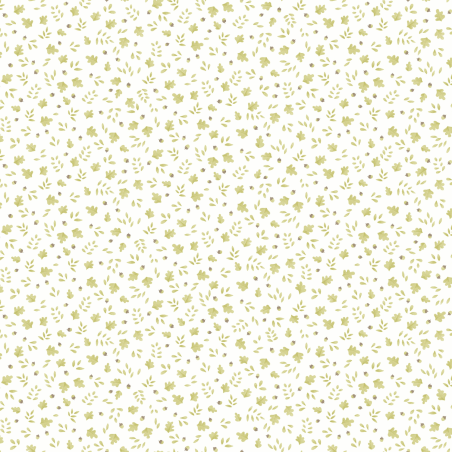 Papier peint Espiègle vert - ROSE & NINO - Casadeco - RONI85637211