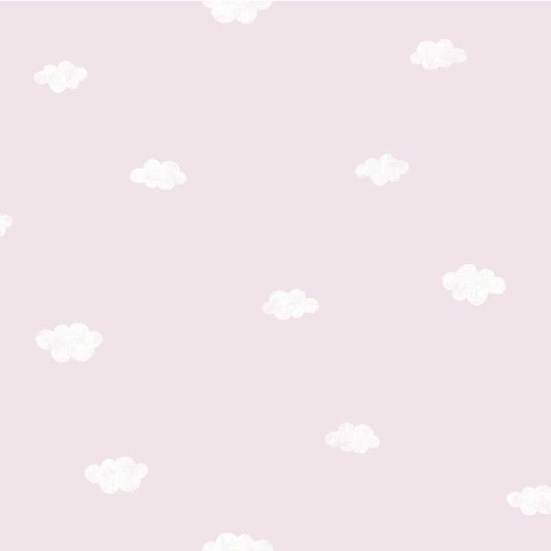 Papier peint Nuage parme - ROSE & NINO - Casadeco - RONI29755132