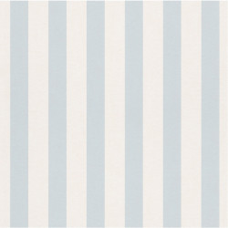 Papier peint Rayures bleu clair - BAMBINO - Rasch - BBN246025