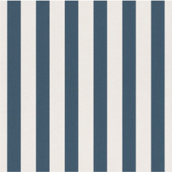 Papier peint Rayures bleu marine - BAMBINO - Rasch - BBN246049