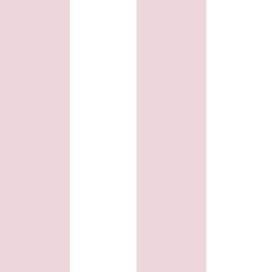 Papier peint Large Rayure rose et blanc - BABY LAND - Lutèce - 5472