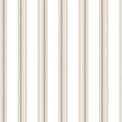 Papier peint Rayure beige et blanc - BABY LAND - Lutèce - 5435