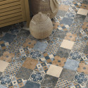 Revêtement PVC - Largeur 3m - ZARAGOZA indigo Iconik Confort Tex - Tarkett