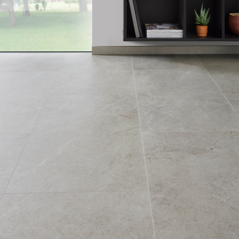 Dalle céramique clipsable "Dome 50CERA0671B" beige clair - Ceratouch - CORETEC