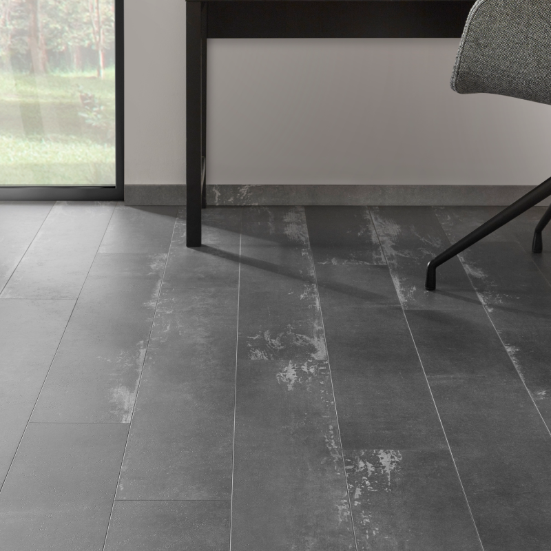 Lame céramique clipsable "Nuovo 50CERA0795C" gris foncé - Ceratouch - CORETEC