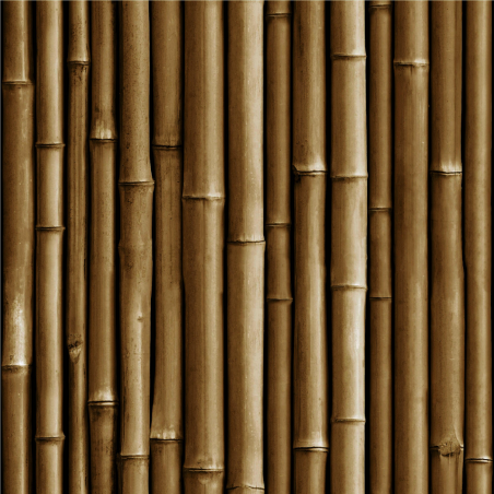 Papier peint adhésif Bamboo marron - LES ADHESIFS - Lutèce - RMK11434