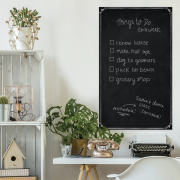 Papier peint adhésif Chalkboard noir - LES ADHESIFS - Lutèce - RMK10969