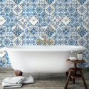 Papier peint adhésif Mediterranian Tile - LES ADHESIFS - Lutèce - RMK11083