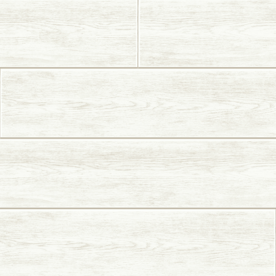 Papier peint adhésif Planche Blanche - LES ADHESIFS - Lutèce - AX10900