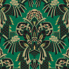 Papier peint Dorothy Emerald - FOLIES - Khrôma by Masureel - FOL701