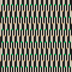 Papier peint Suzanne Emerald - FOLIES - Khrôma by Masureel - FOL501