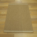 Tapis corde losanges camel - Grace BALTA - 160x230