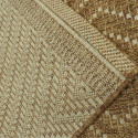 Tapis corde losanges camel - Grace BALTA - 160x230