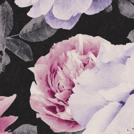 Papier peint Rosegarden Claret - KENT - Khrôma by Masureel - KEN001