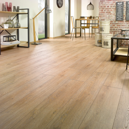 Sol Stratifié chêne Pralin 535W - Solid 5G ALSAFLOOR