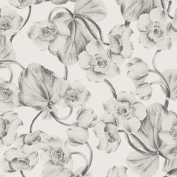 Papier peint Anemone Snow - KENT - Khrôma by Masureel - KEN301