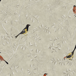 Papier peint Nightingale Paradise - KENT - Khrôma by Masureel - KEN505