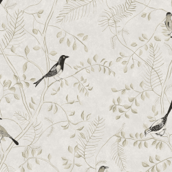 Papier peint Nightingale Winter - KENT - Khrôma by Masureel - KEN506