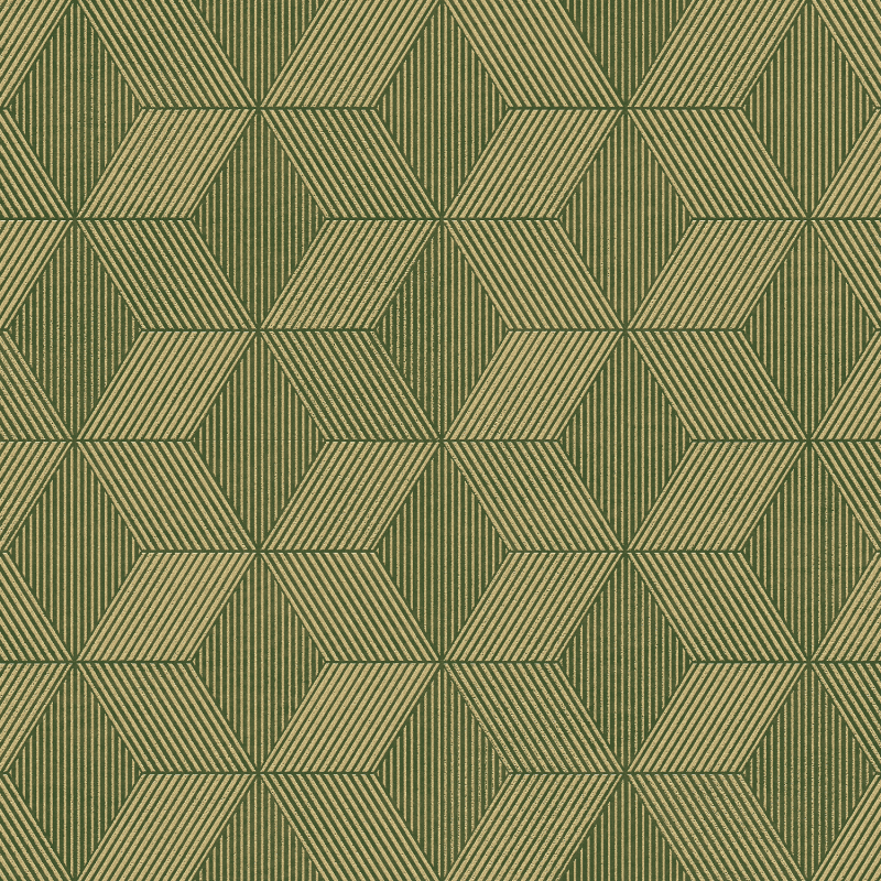 Papier peint Manhattan Olive - ORBITAL - Khrôma by Masureel - ORB501