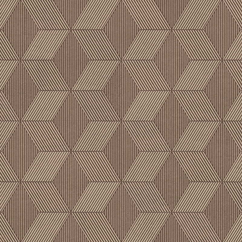 Papier peint Manhattan Bronze - ORBITAL - Khrôma by Masureel - ORB503
