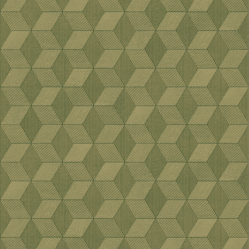 Papier peint Manhattan Olive - ORBITAL - Khrôma by Masureel - ORB501