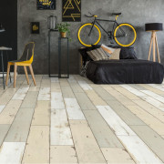 Sol stratifié patchwork bois beige Brave D4782 UL - Exquisit KRONOTEX