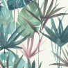 Papier peint intissé BOTANIQUE feuillage bleu vert - BARBARA 2 Rasch 536423