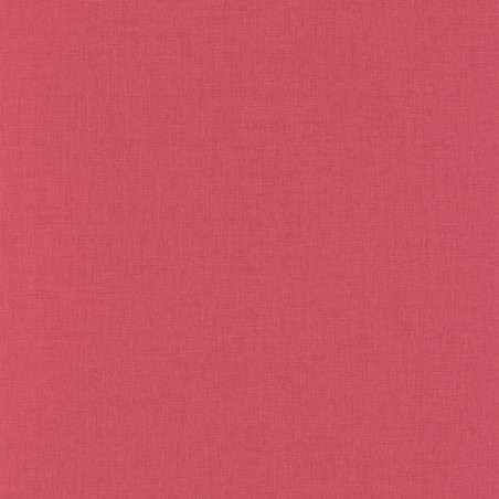 Papier peint Linen Uni rose framboise - LINEN - Caselio - INN68524340
