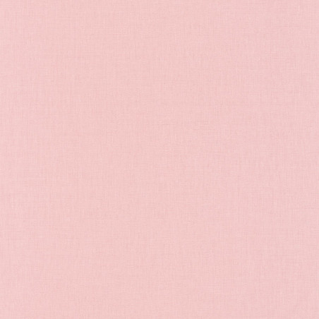 Papier peint Linen Uni rose clair - LINEN - Caselio - INN68524009