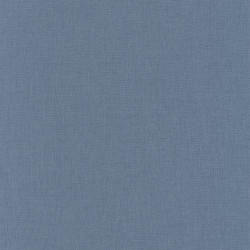 Papier peint Linen Uni bleu foncé - LINEN - Caselio - INN68526460
