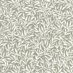 Papier peint Ballade vert blanc beige - L'ESCAPADE - Caselio - EPA102347070