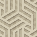 Papier peint Hexagonal marbre et doré - HEXAGONE - Ugepa - L63802