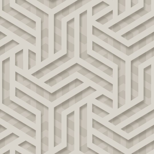 Papier peint Labyrinthe métallique or - ONYX - Ugepa - M350-02