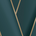 Papier peint Hexagone or - ONYX - Ugepa - M354-07