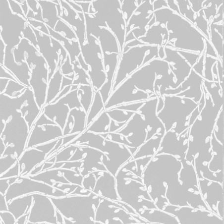 Papier peint Twiggy gris - FOLIUM - Osborne & Little - W7339-03