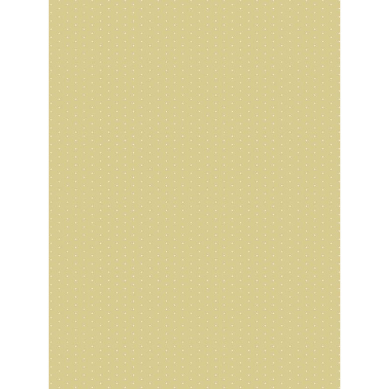 Papier peint intissé enfant à motif Pois jaune - MY LITTLE WORLD Casadeco