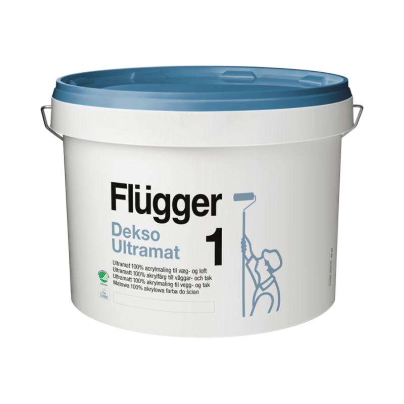 Peinture Dekso Ultramat 1 blanche - Mur et plafond - FLUGGER