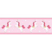 Frise enfant Unicorns rose - GIRL POWER - Caselio - GPR100904233