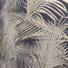 Papier peint vinyle sur intissé Palmier Retro doré, fond noir - EDEN - Ugepa - J98202