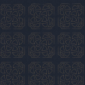 Papier peint Hortus bleu encre - BOTANICA - Casadeco - BOTA85936612